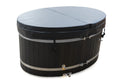 WG-018C 2-Person Black Cedar Cold Plunge Tub